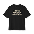 Survived False Flag Oversized Tee