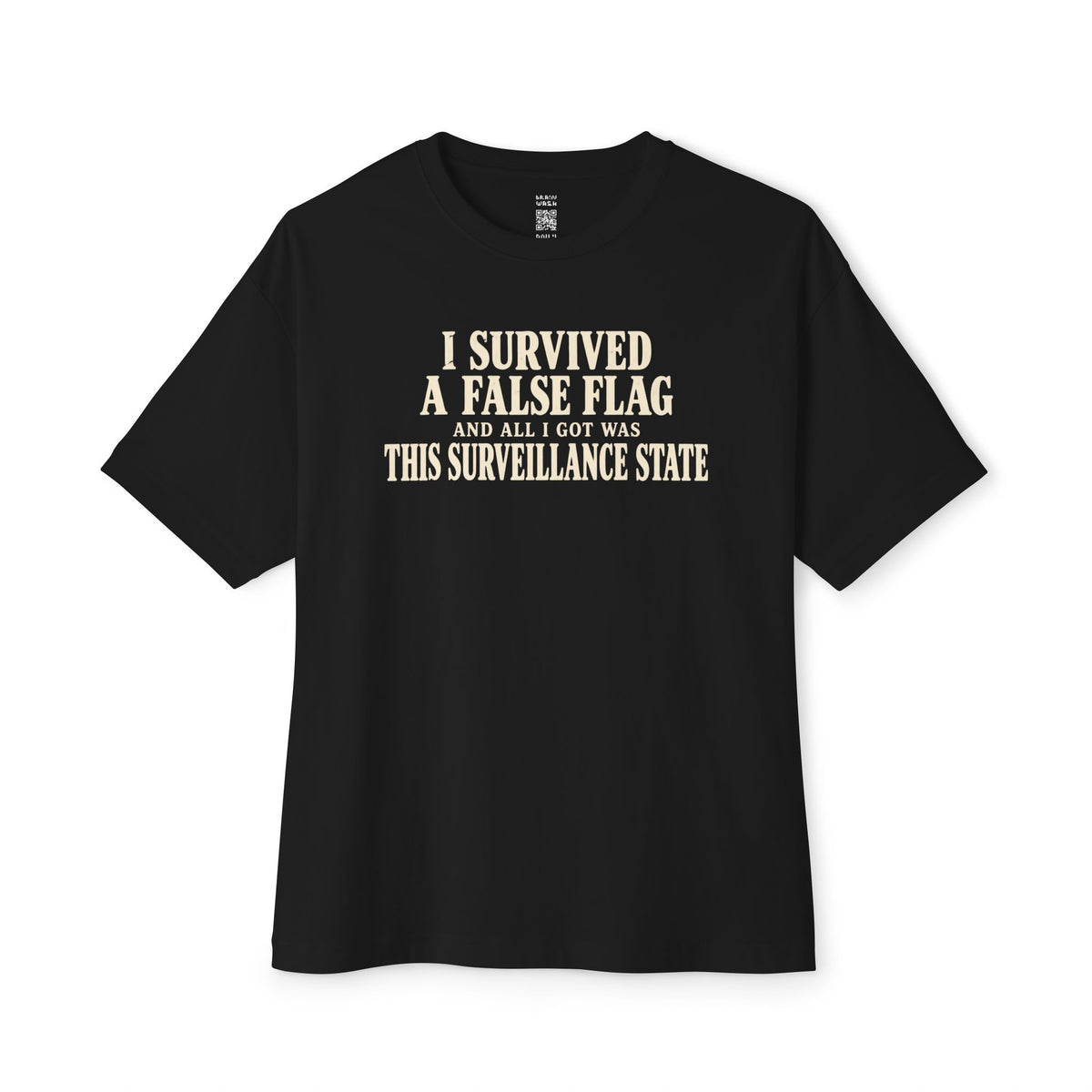 Survived False Flag Oversized Tee