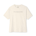 This Message Was Deleted Oversized Tee