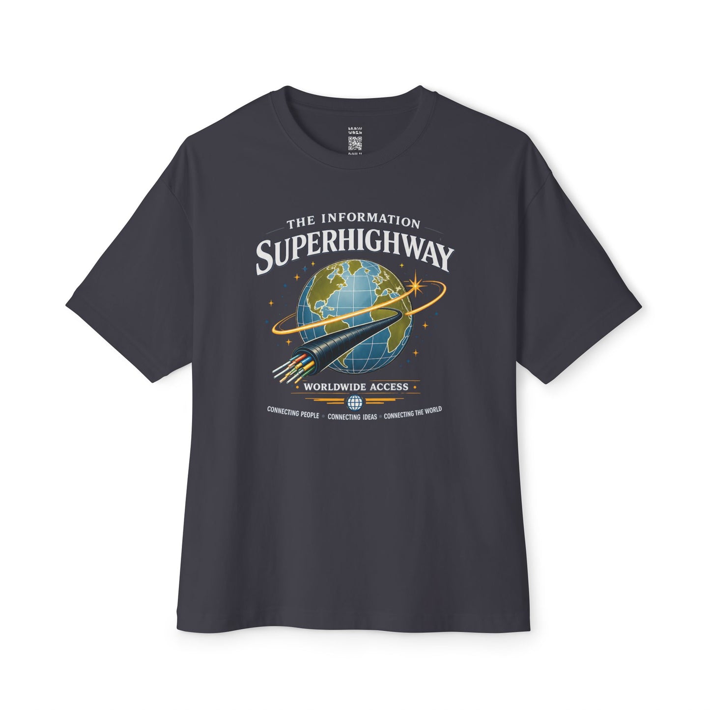 Information Superhighway Oversized Tee