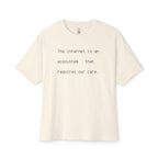 Ecosystem That Requires Our Care Oversized Tee