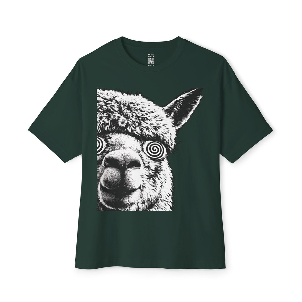 Entranced Llama Oversized Tee