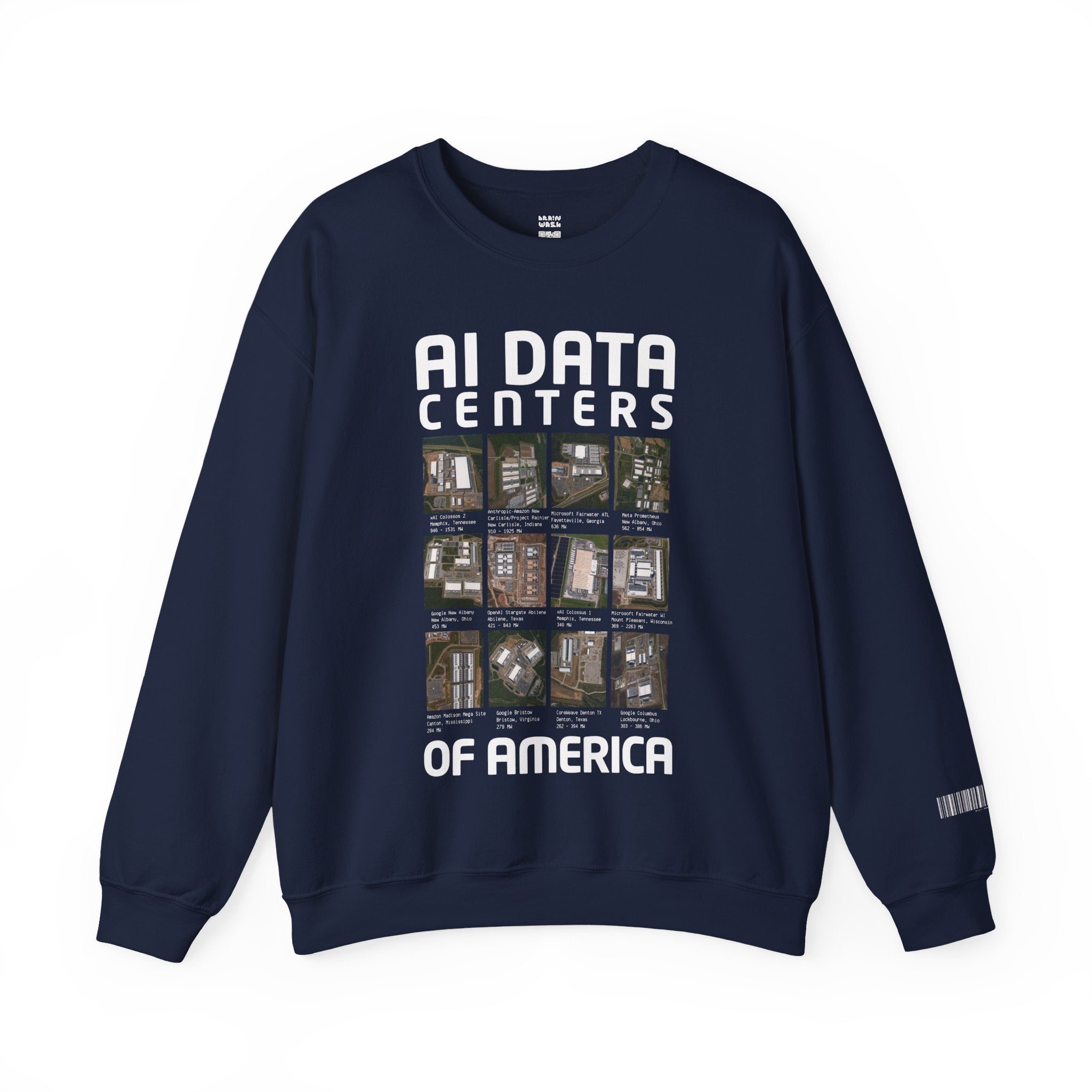 AI Data Centers Of America Sweatshirt