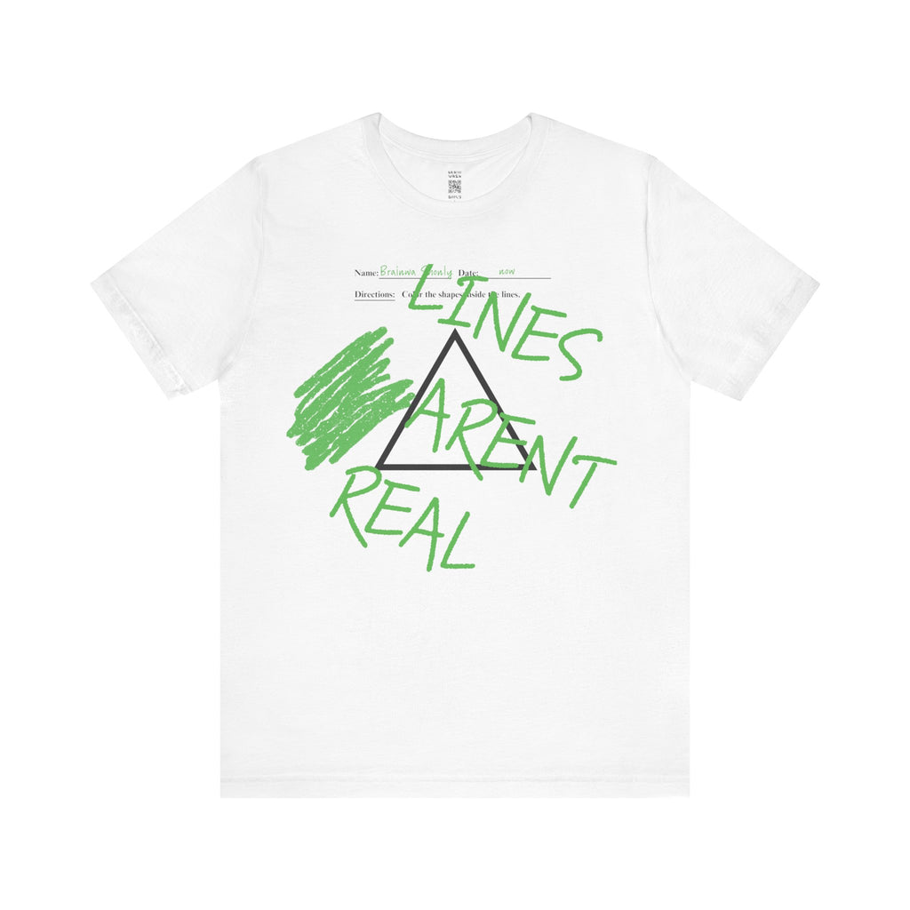 Directions: Color Inside The Lines (Triangle) T-Shirt