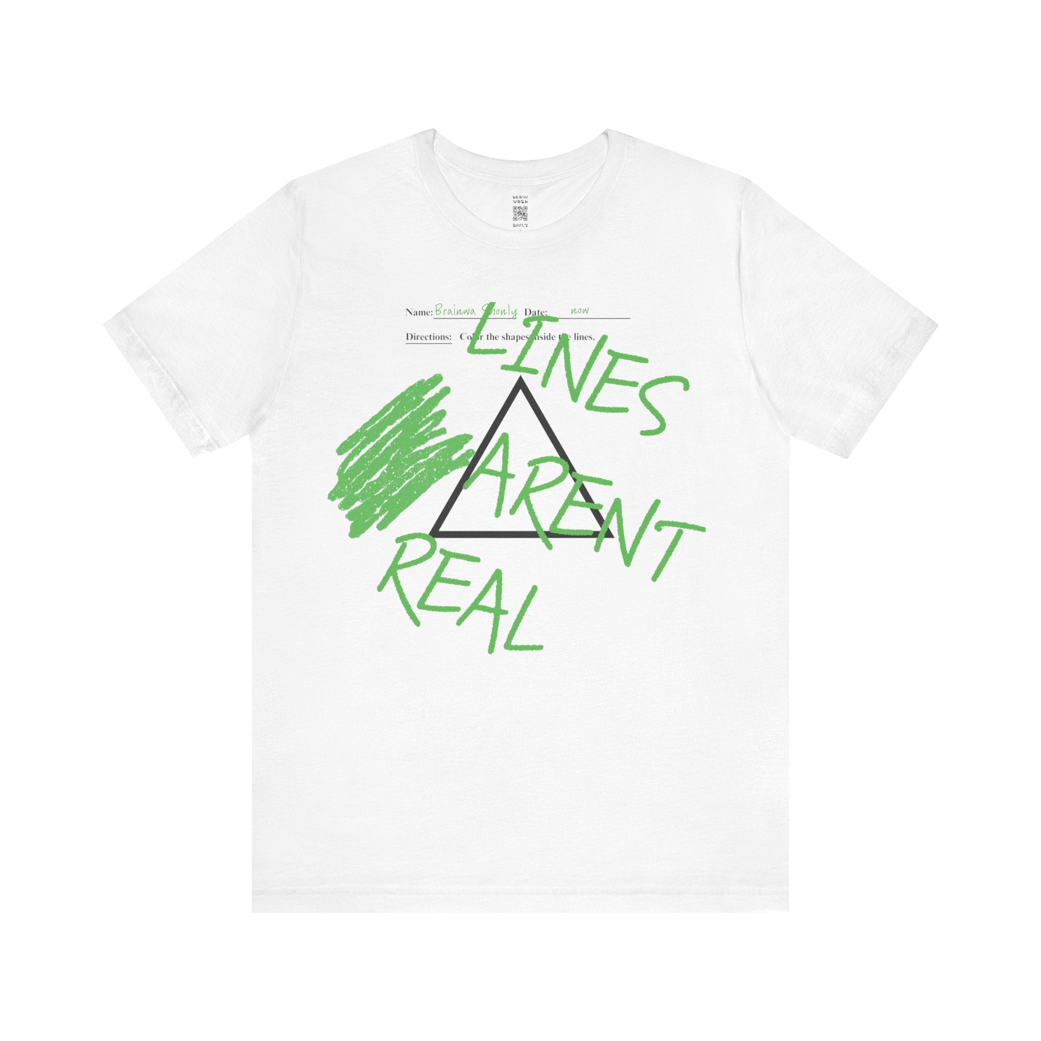 Directions: Color Inside The Lines (Triangle) T-Shirt