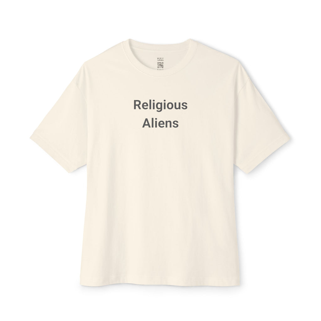 Religious Aliens Oversized Tee