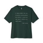 Feeble Powers Quote Oversized Tee