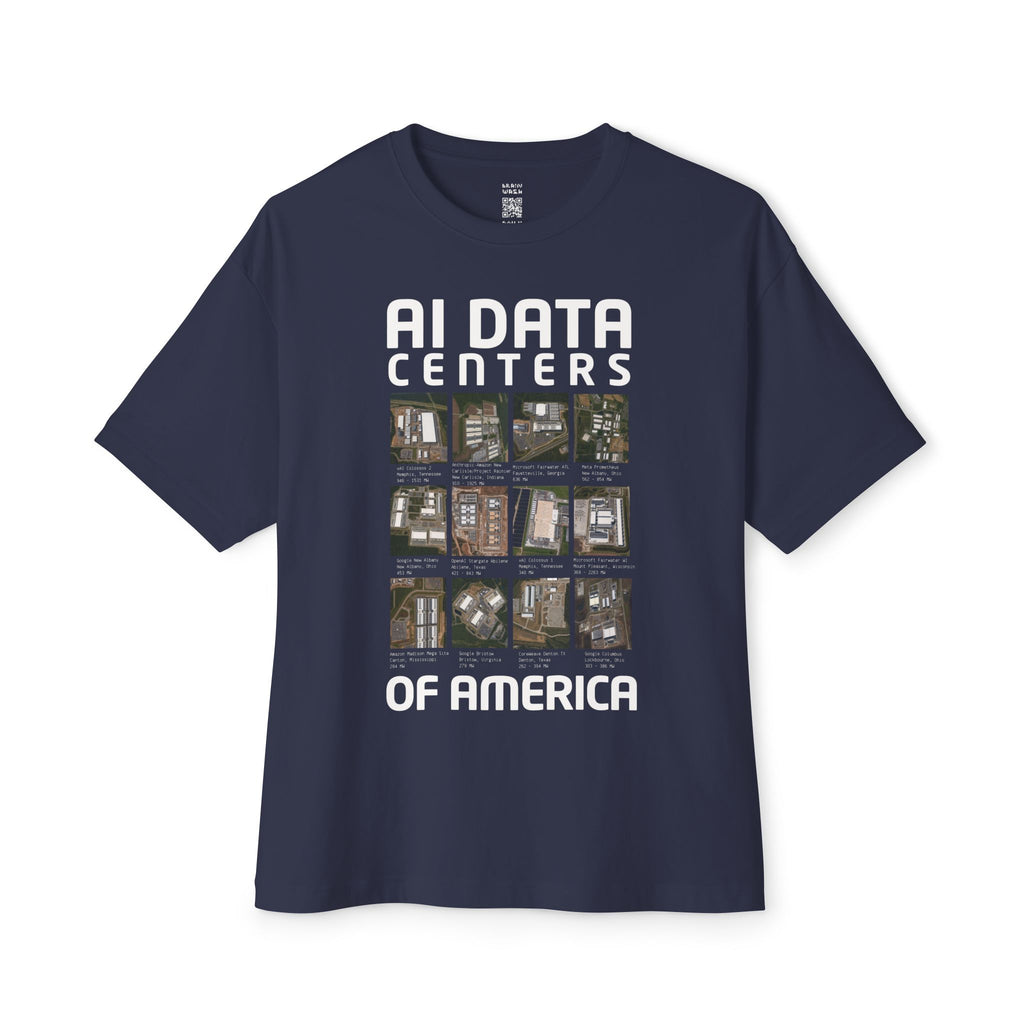 AI Data Centers Of America Oversized Tee
