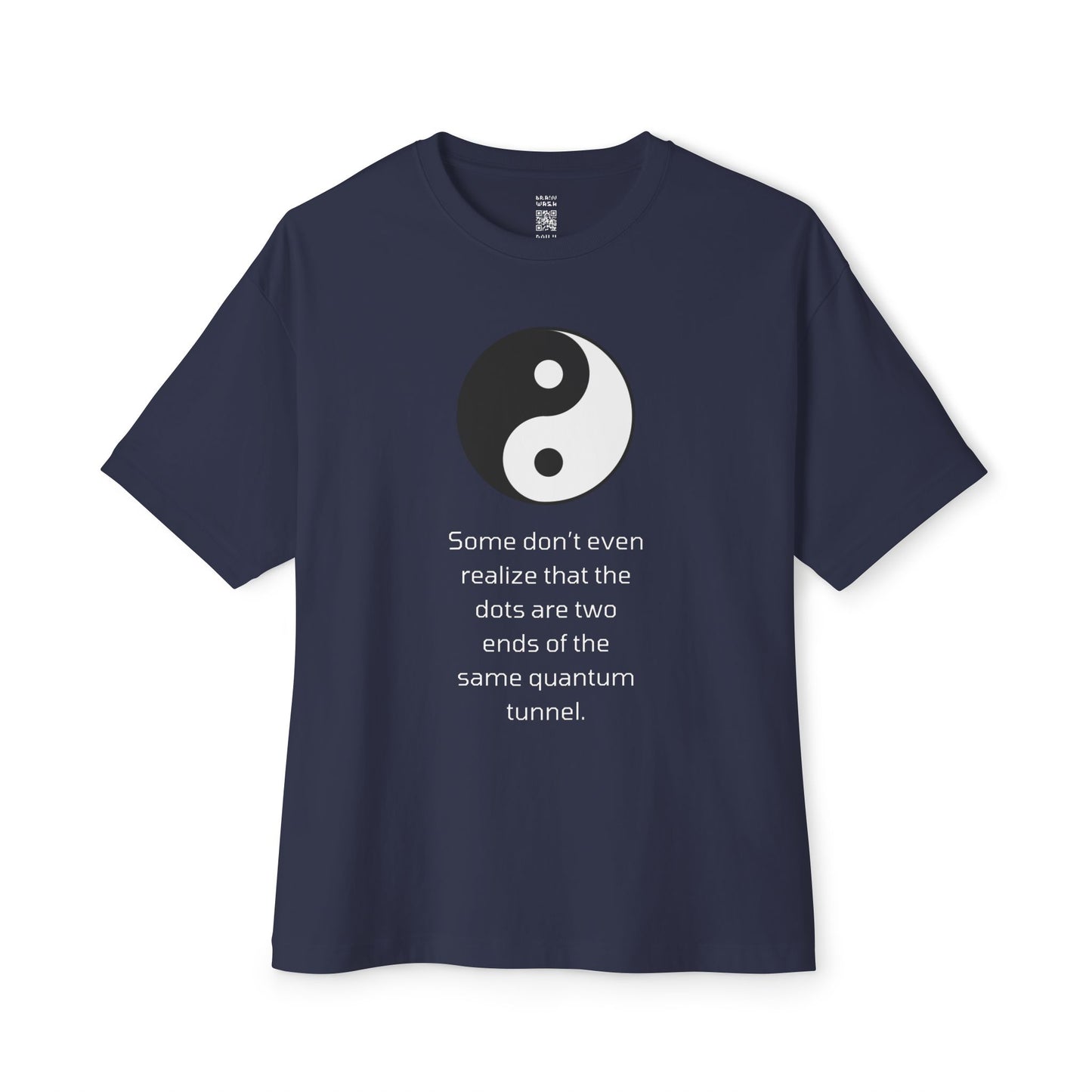 Two Ends Of The Same Quantum Tunnel Oversized Tee