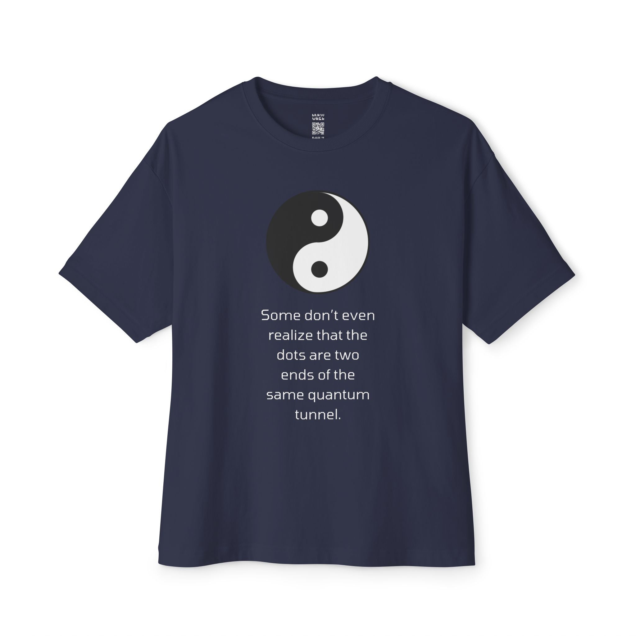 Two Ends Of The Same Quantum Tunnel Oversized Tee