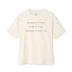 Ominous Flyers Oversized Tee