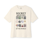 Secret Societies Of The World Oversized Tee