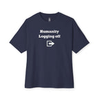 Logging Off Oversized Tee