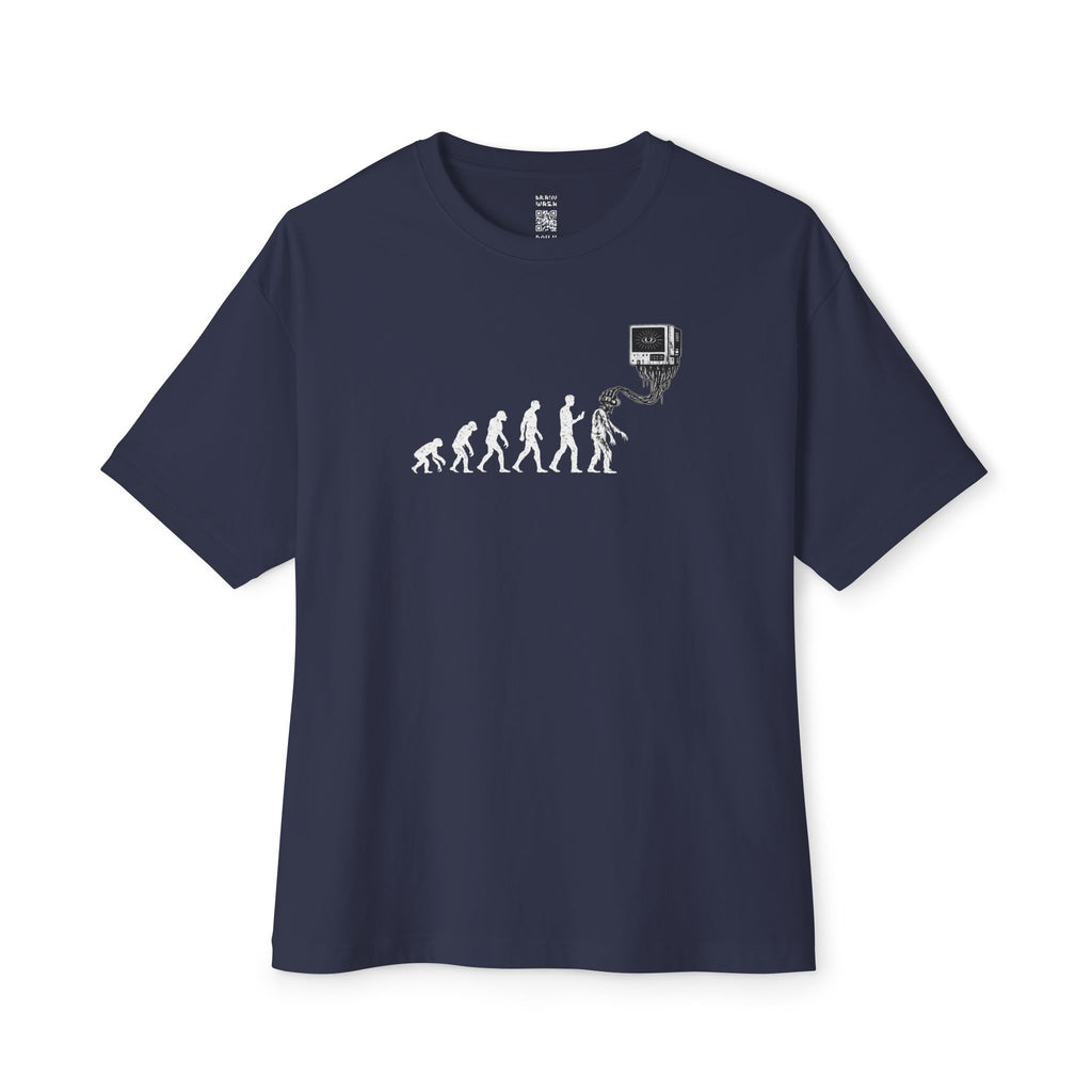 Evolution Of Man Oversized Tee
