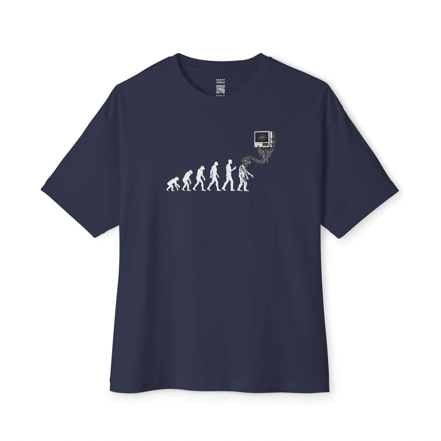 Evolution Of Man Oversized Tee
