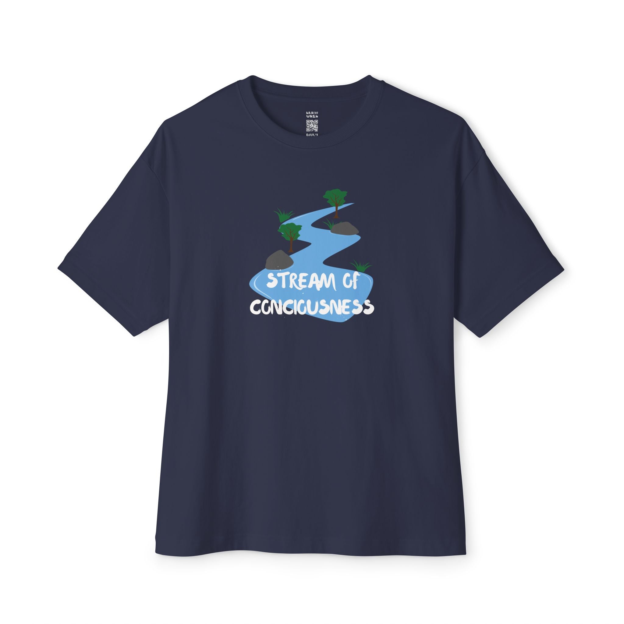 Stream Of Consciousness Oversized Tee