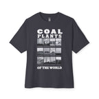 Coal Plants of the World Oversized Tee