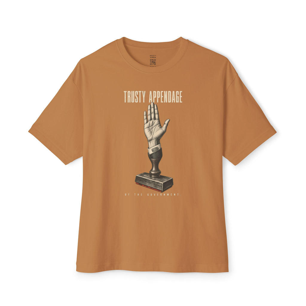 Trusty Appendage Of The Government Oversized Tee