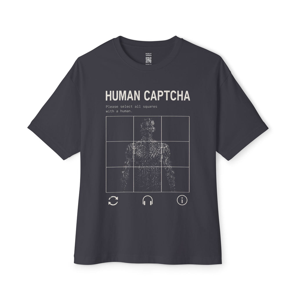 Human CAPTCHA Oversized Tee