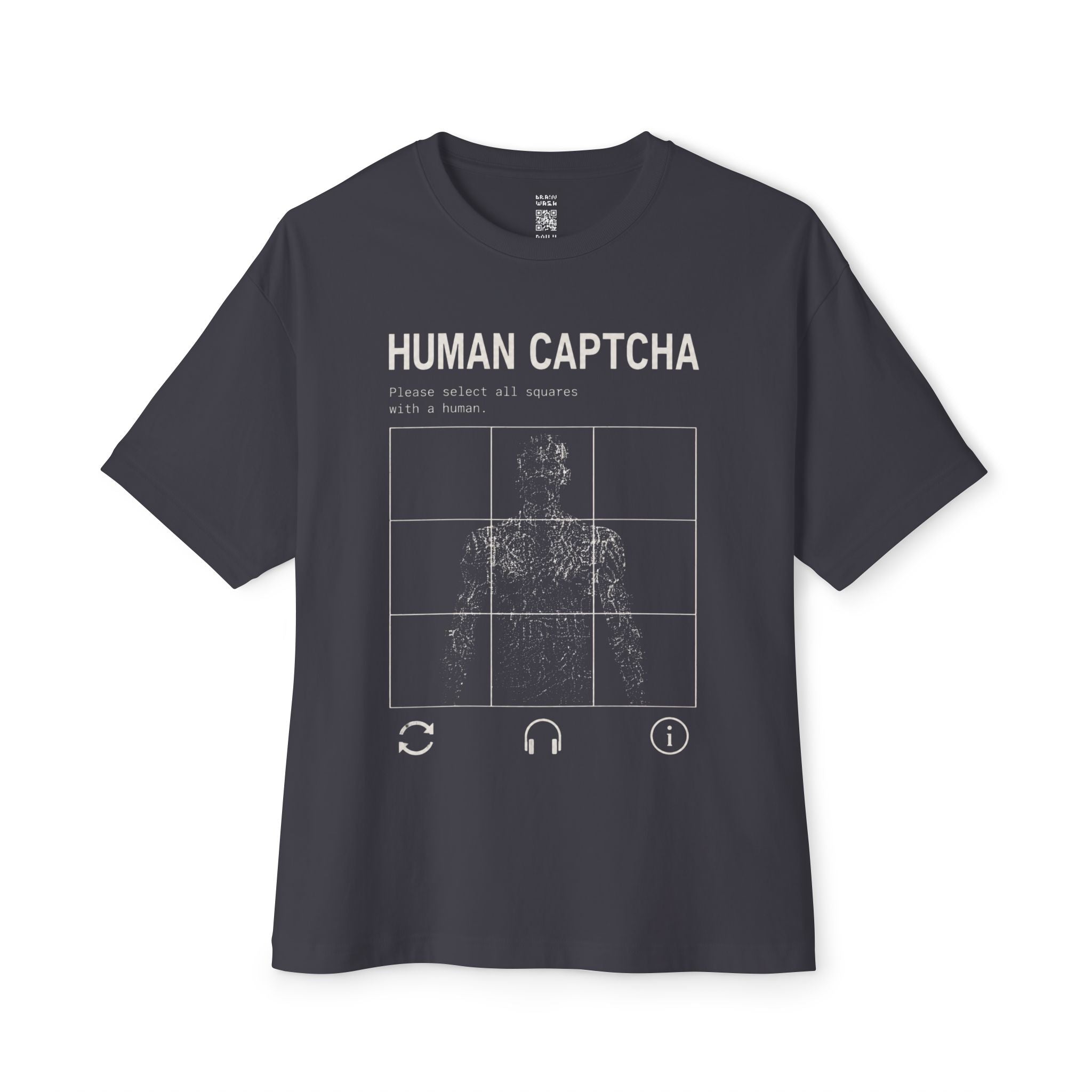 Human CAPTCHA Oversized Tee
