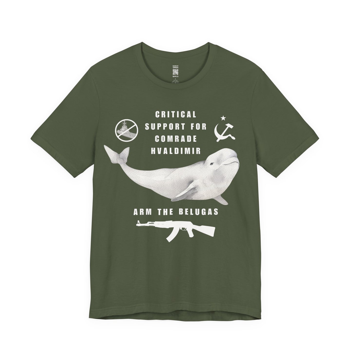 Comrade Hvaldimir Arm The Belugas T-Shirt