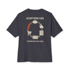 Information Food Chain Oversized Tee