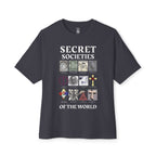 Secret Societies Of The World Oversized Tee