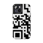 QR Print Tough Phone Case