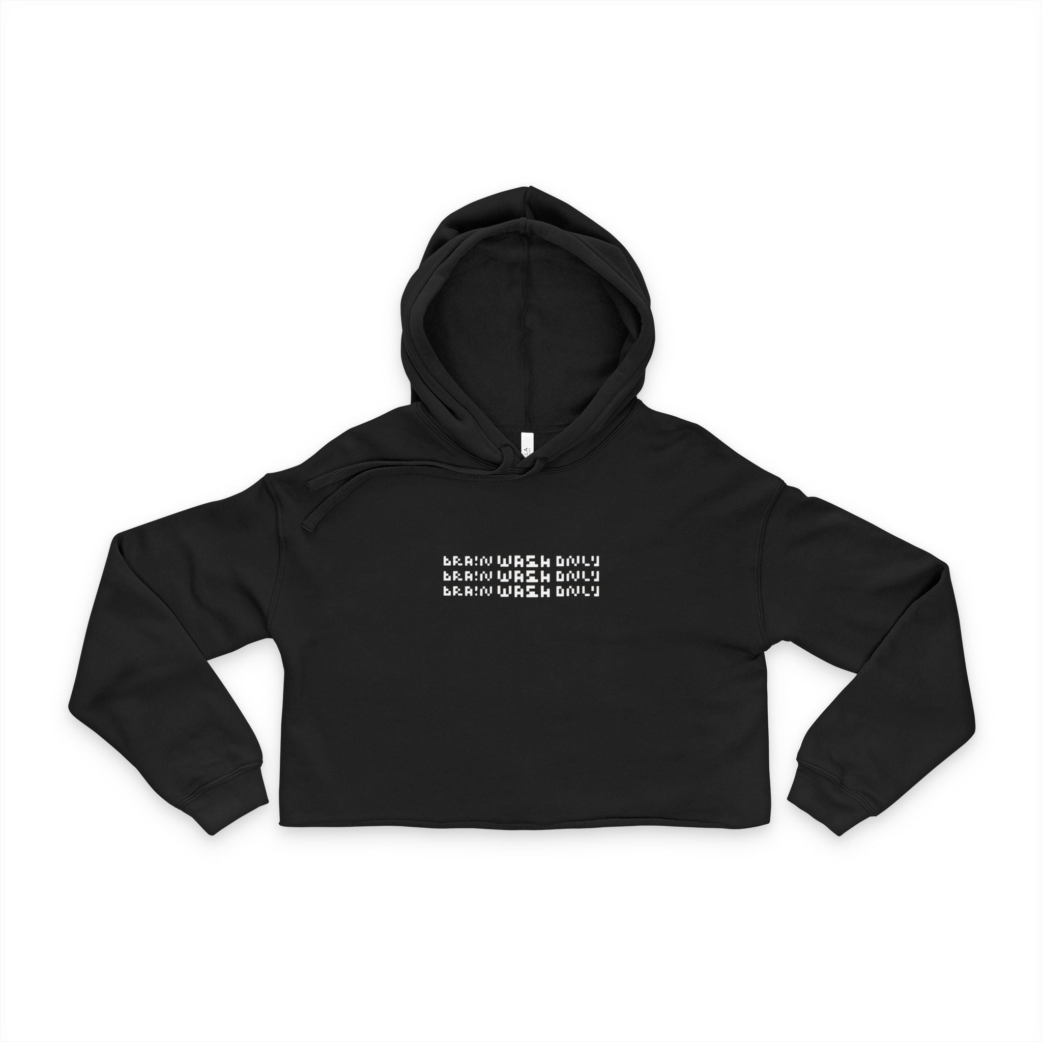 Oversized Cropped Hoodie