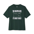 Here To Help Oversized Tee