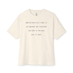 Behind Every Evil Robot Oversized Tee