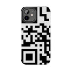 QR Print Tough Phone Case