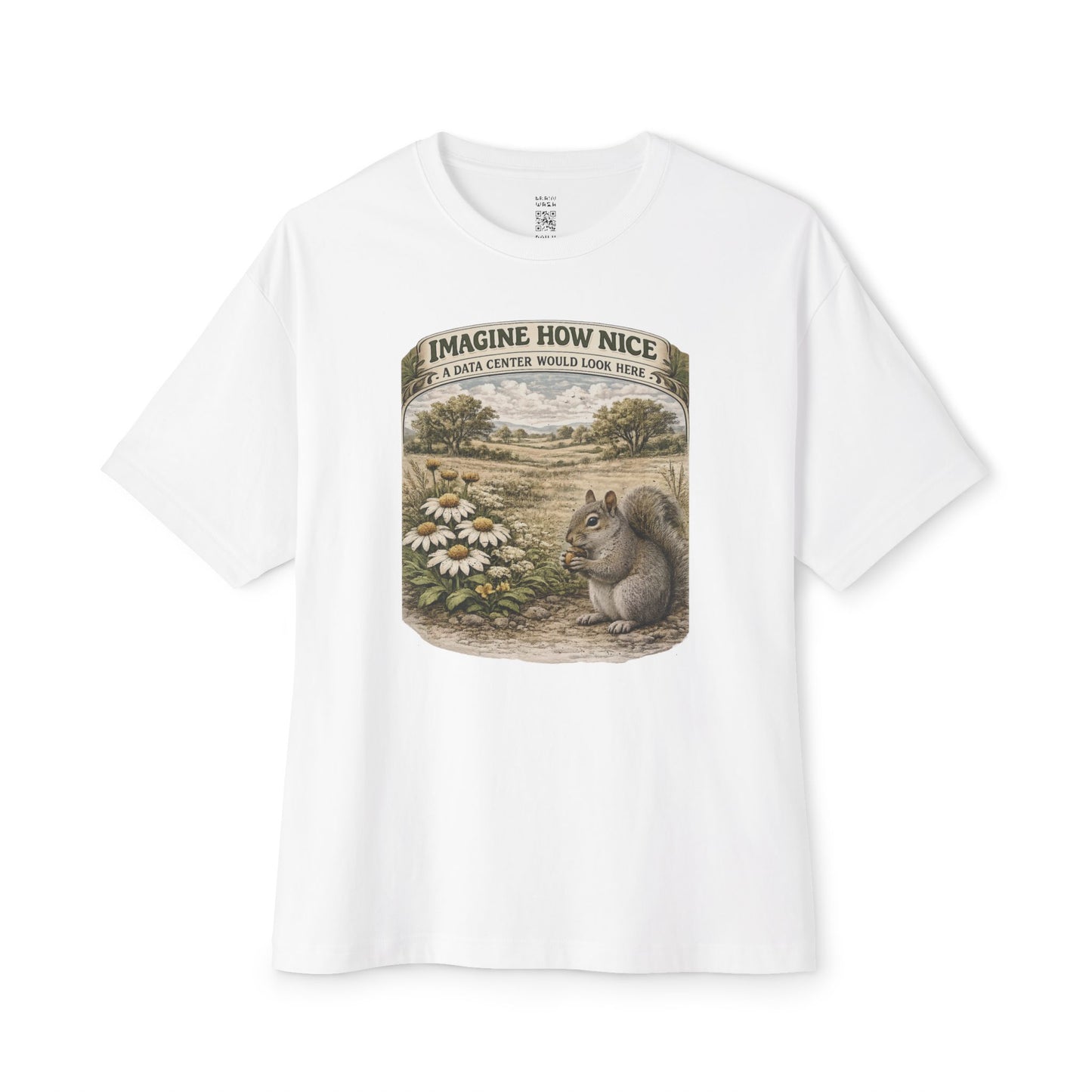 Imagine How Nice Prairie Park Oversized Tee