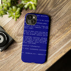 BSoD (Blue Screen of Death) Phone Case