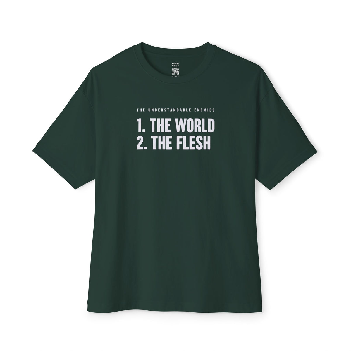 The World The Flesh Oversized Tee