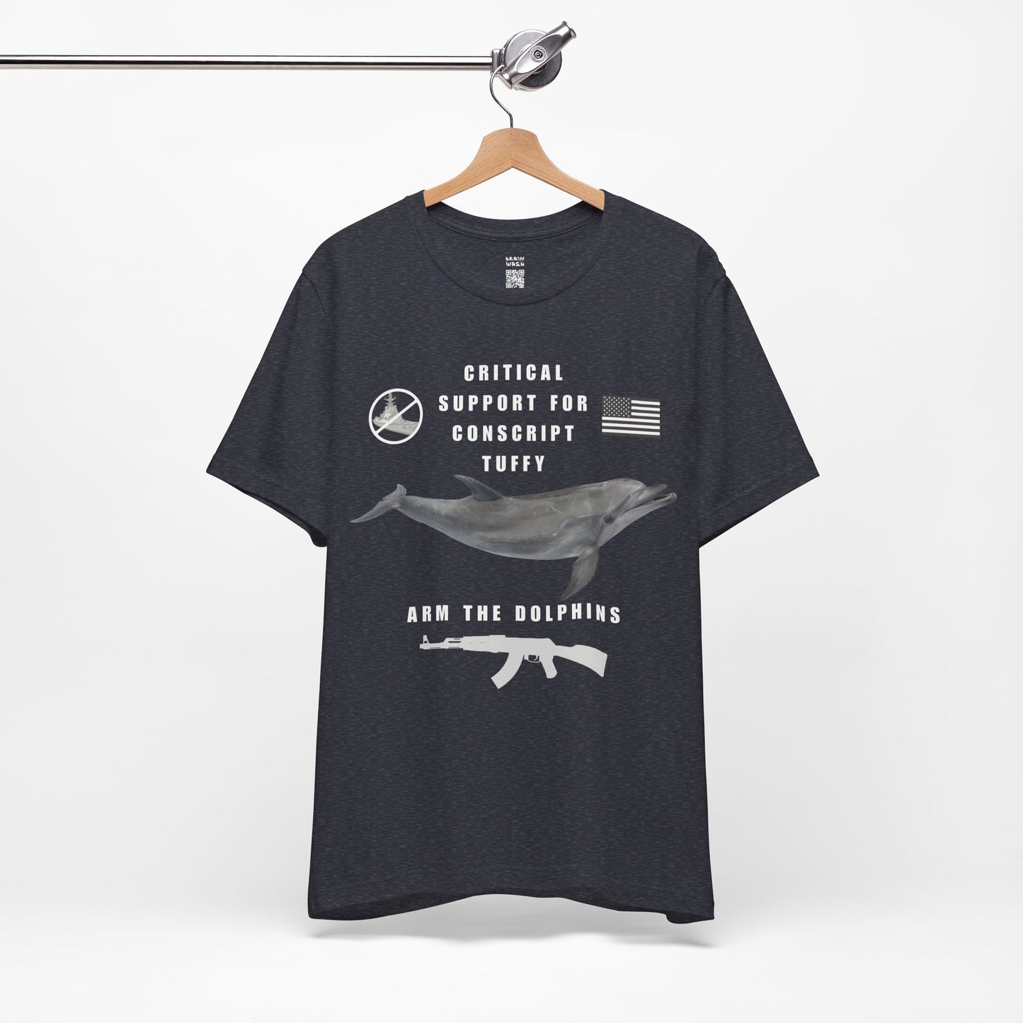 Conscript Tuffy Arm The Dolphins T-Shirt
