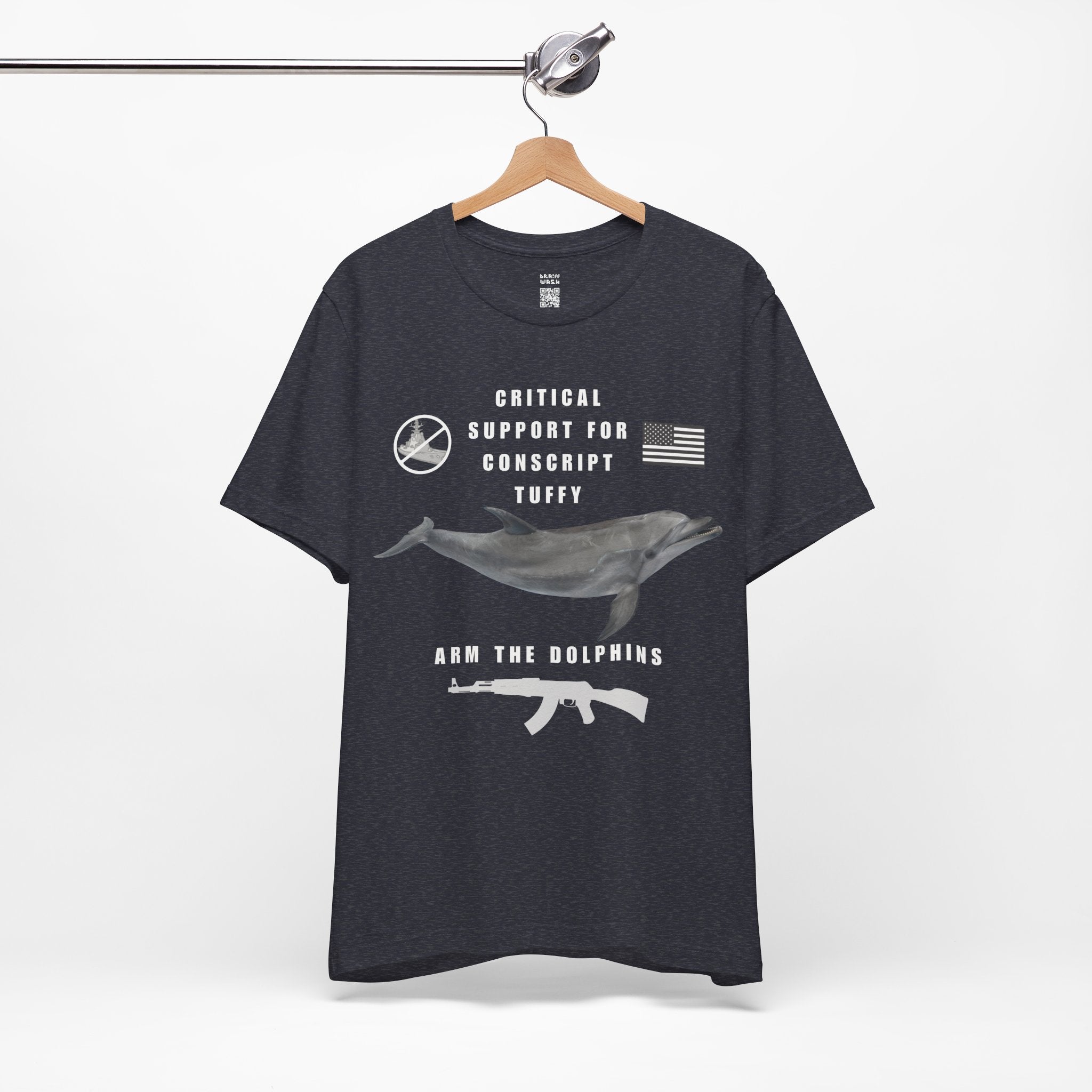Conscript Tuffy Arm The Dolphins T-Shirt