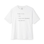 Things I’m On List Oversized Tee