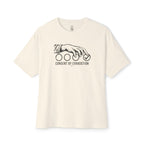 Exhausted Consent Oversized Tee
