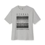 Signal Interrupted Oversized Tee