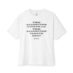 The Algorithm Giveth and The Algorithm Taketh Away AI 5:31 Oversized Tee