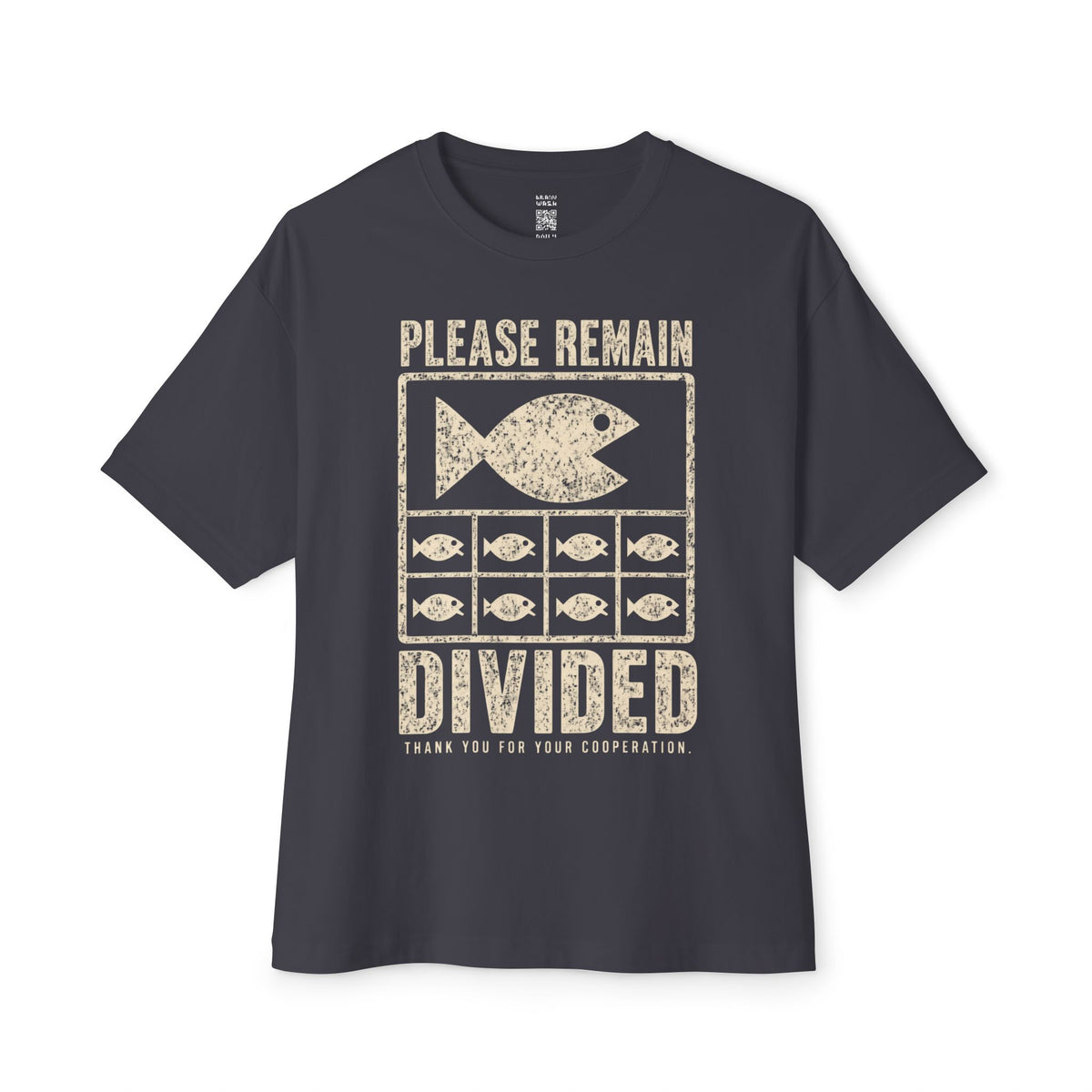 Remain Divided Oversized Tee