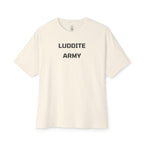Luddite Army Oversized Tee
