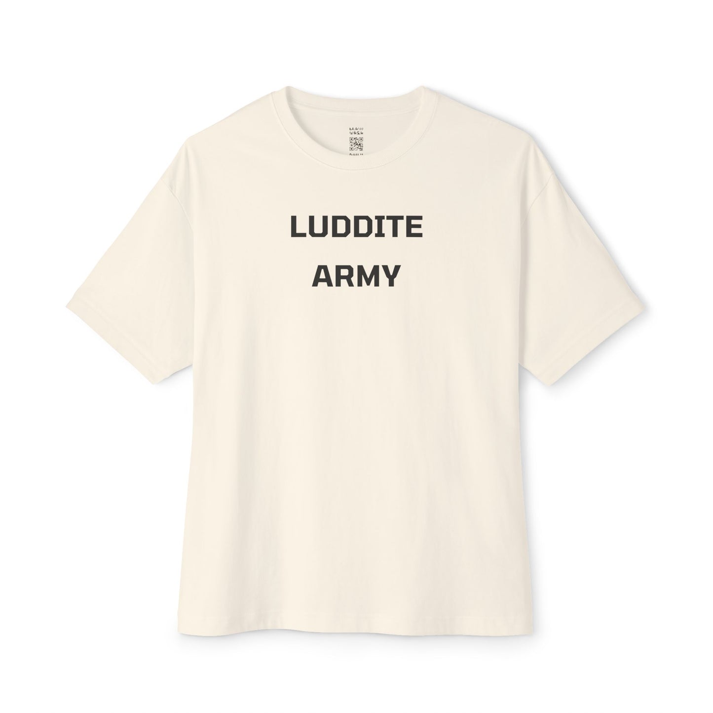 Luddite Army Oversized Tee
