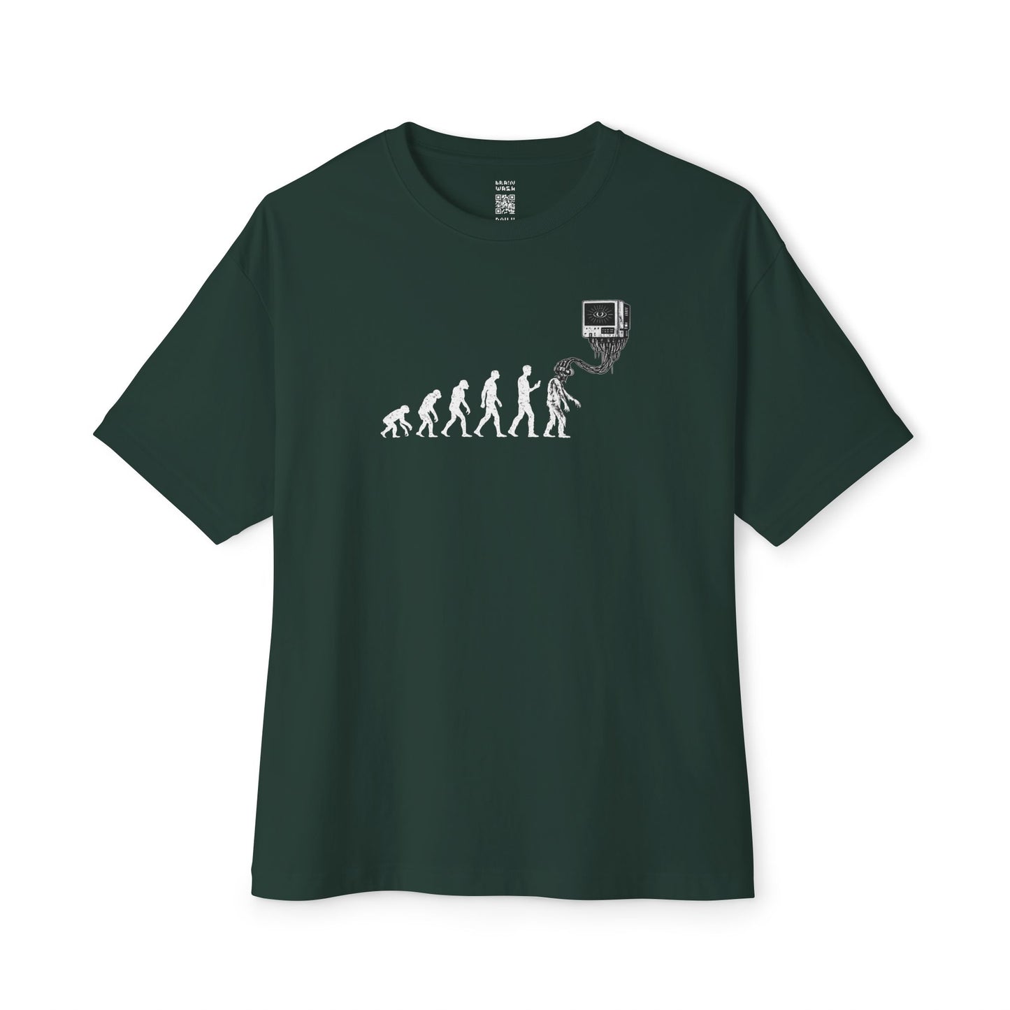 Evolution Of Man Oversized Tee