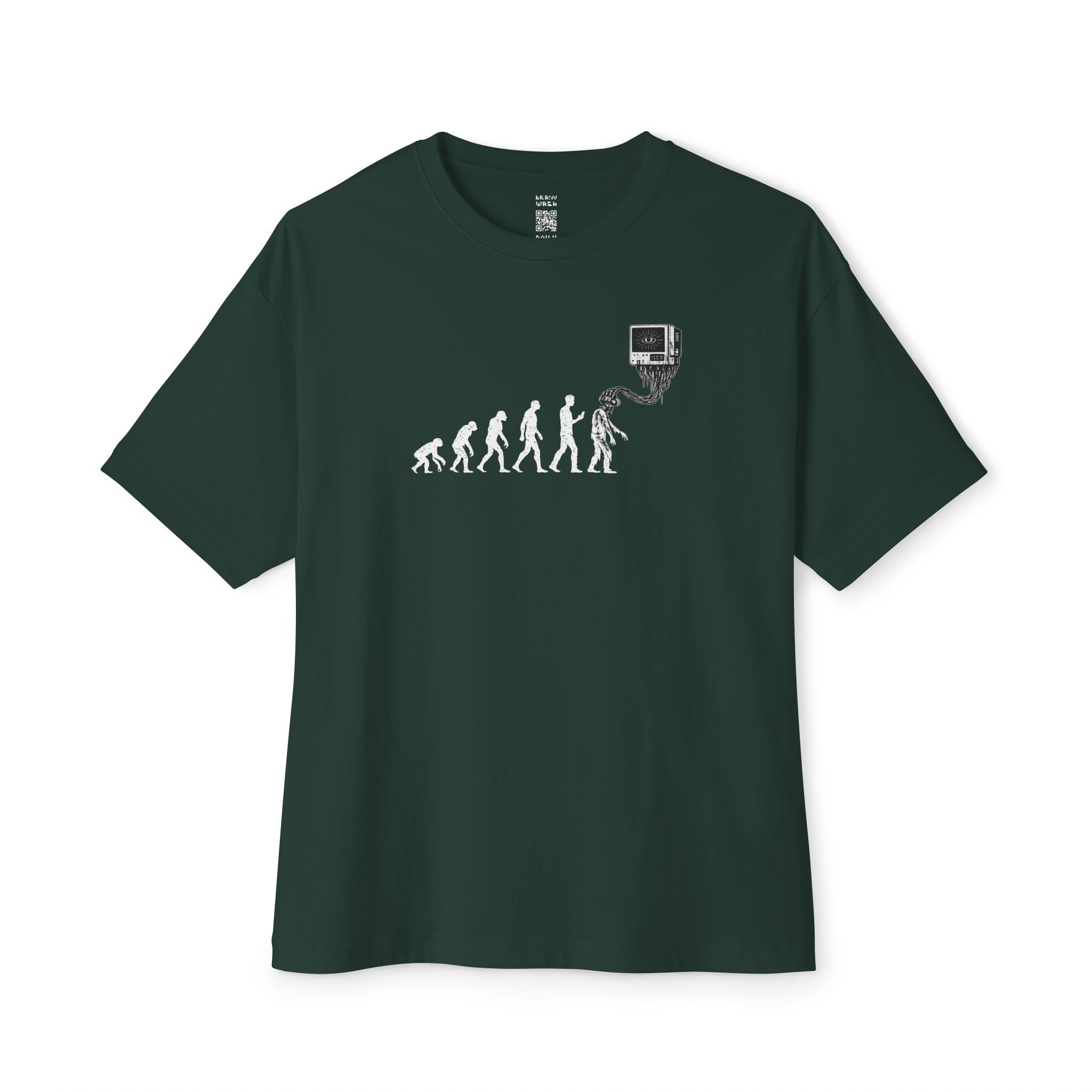 Evolution Of Man Oversized Tee