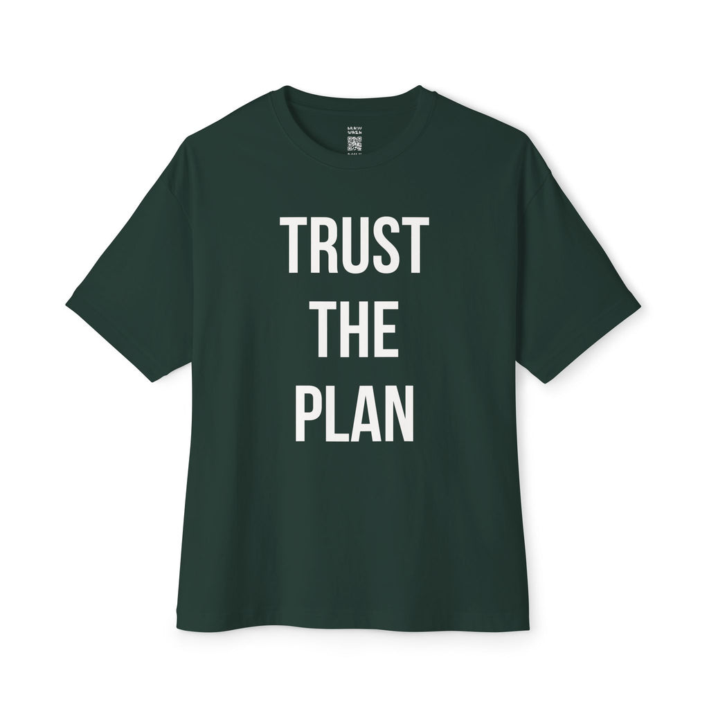 Trust The Plan Oversized Tee