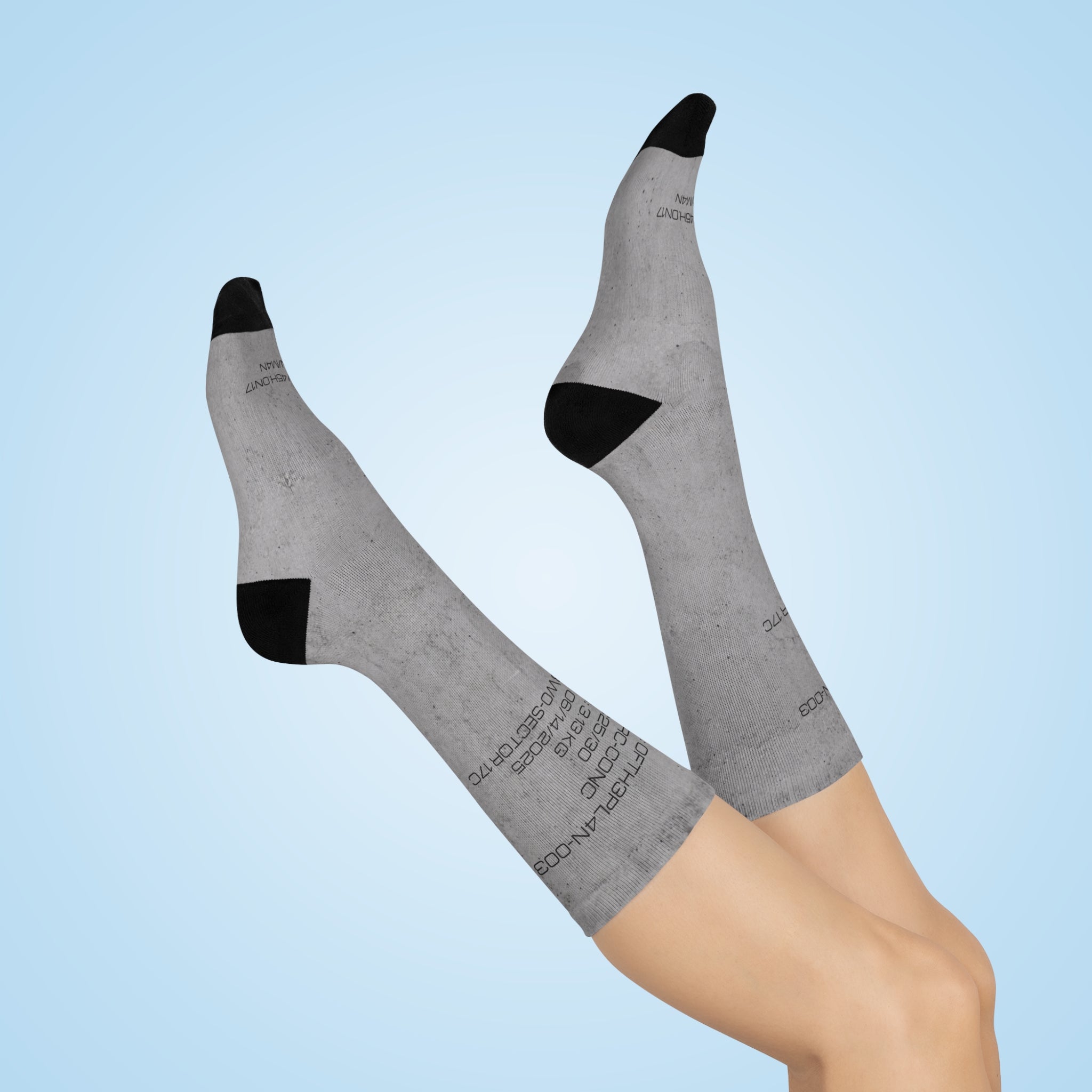 Slab #003 Brutalist Socks