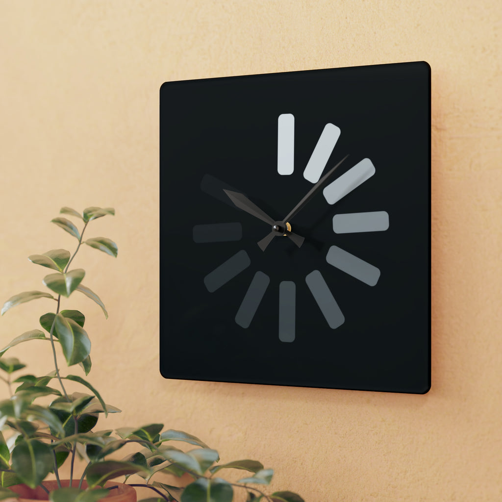 Loading Screen Wall Clock