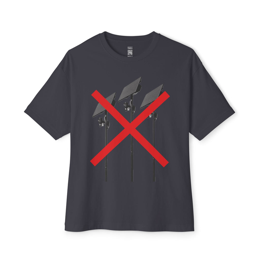 No Flock Cameras Oversized Tee